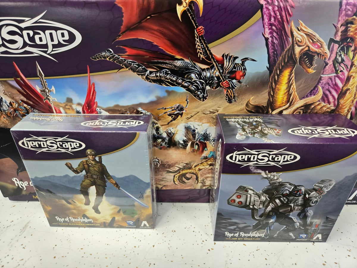 HeroScape Age of Annihilation Premium Painted Master Set + Extras