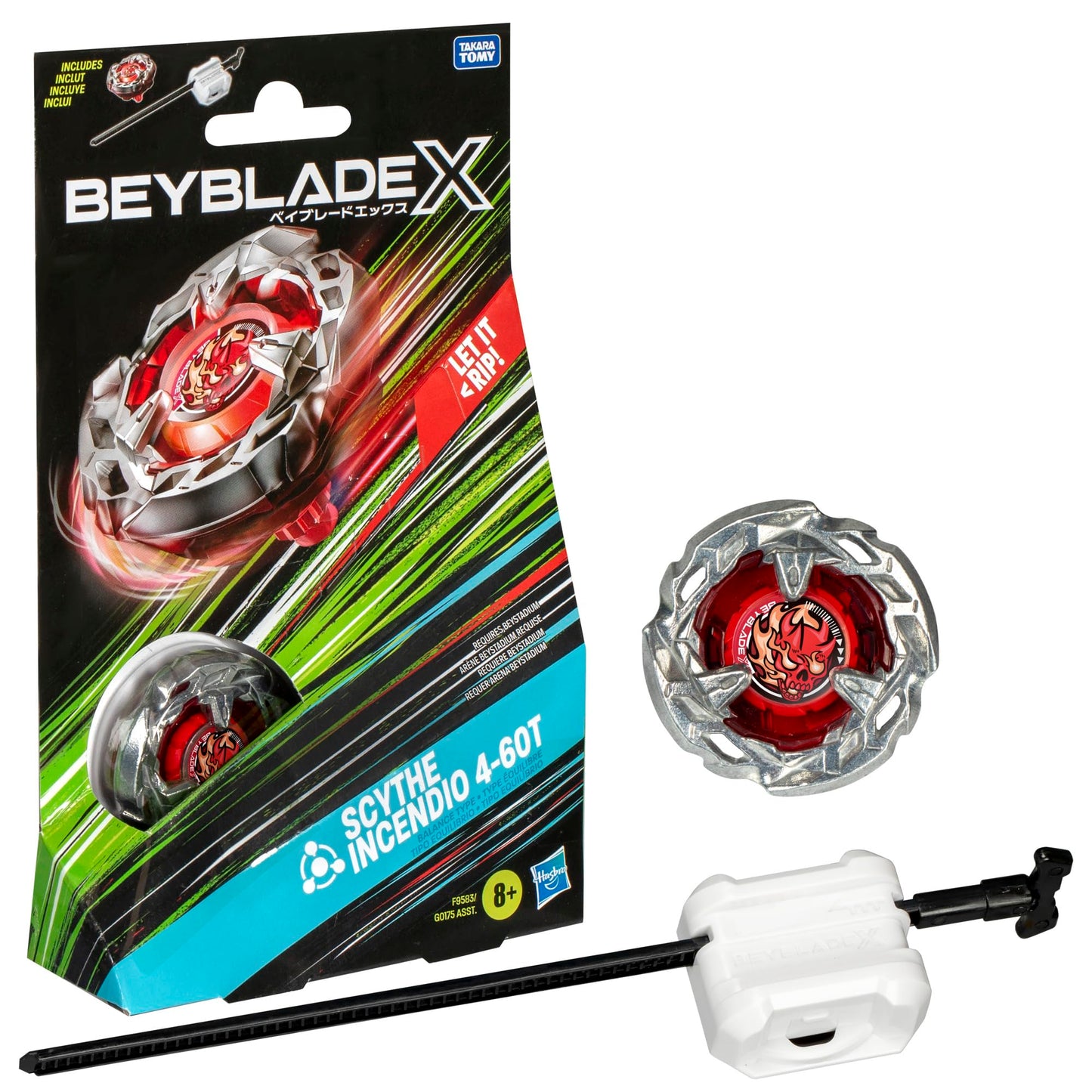 Beyblade X Scythe Incendio 4-60T