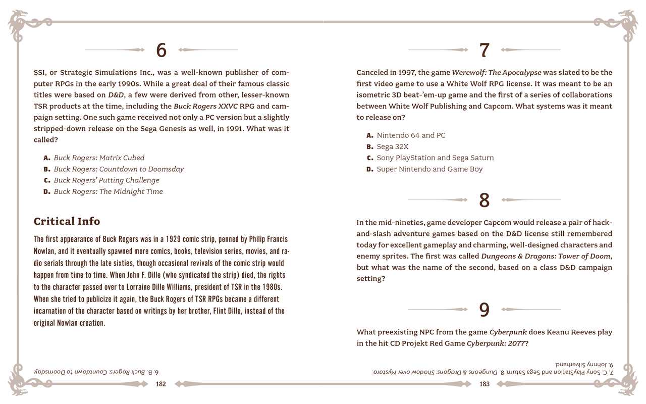 Düngeonmeister Book of RPG Trivia by Jef Aldrich
