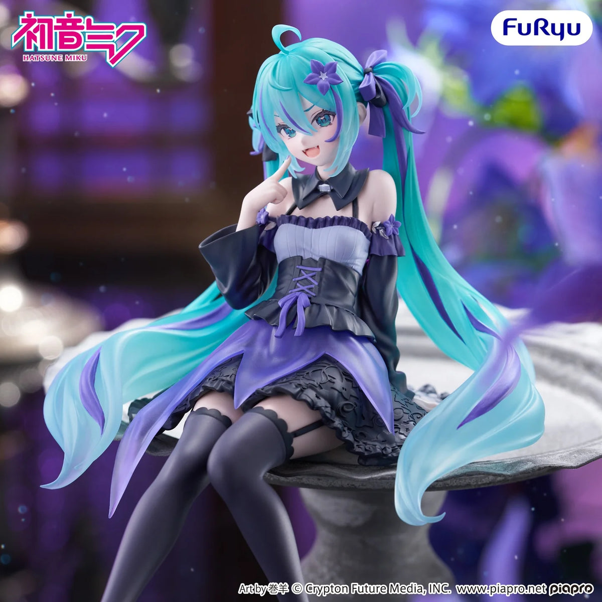 Hatsune Miku - Flower Fairy Bellflower Noodle Stopper Figure