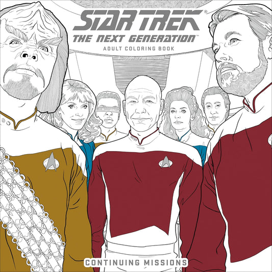 Star Trek The Next Generation Adult Coloring Book