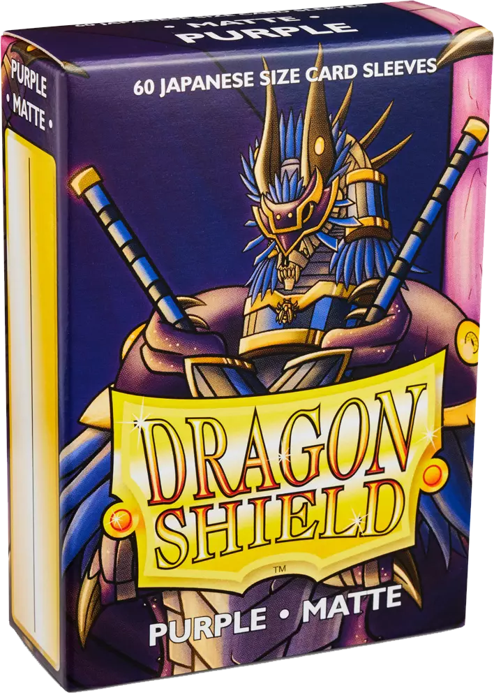 Dragon Shield Japanese Sleeves Matte Purple 60Ct Pack