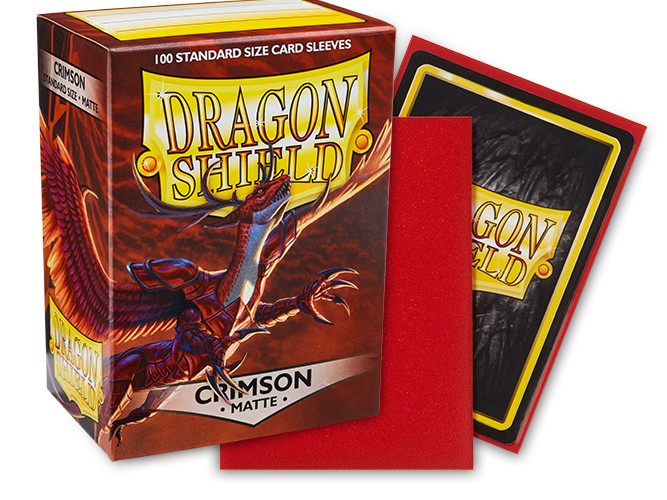 Dragon Shield Matte Crimson