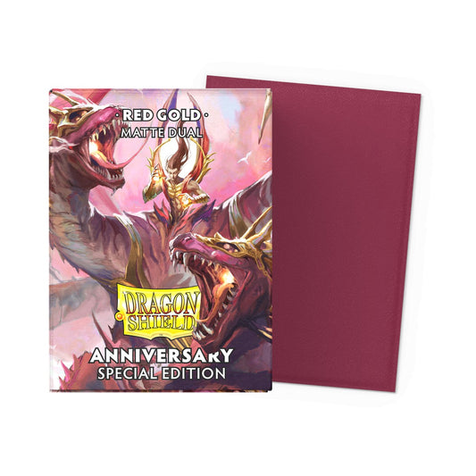 Dragon Shield Dual Matte - Pomegranate & Gold
