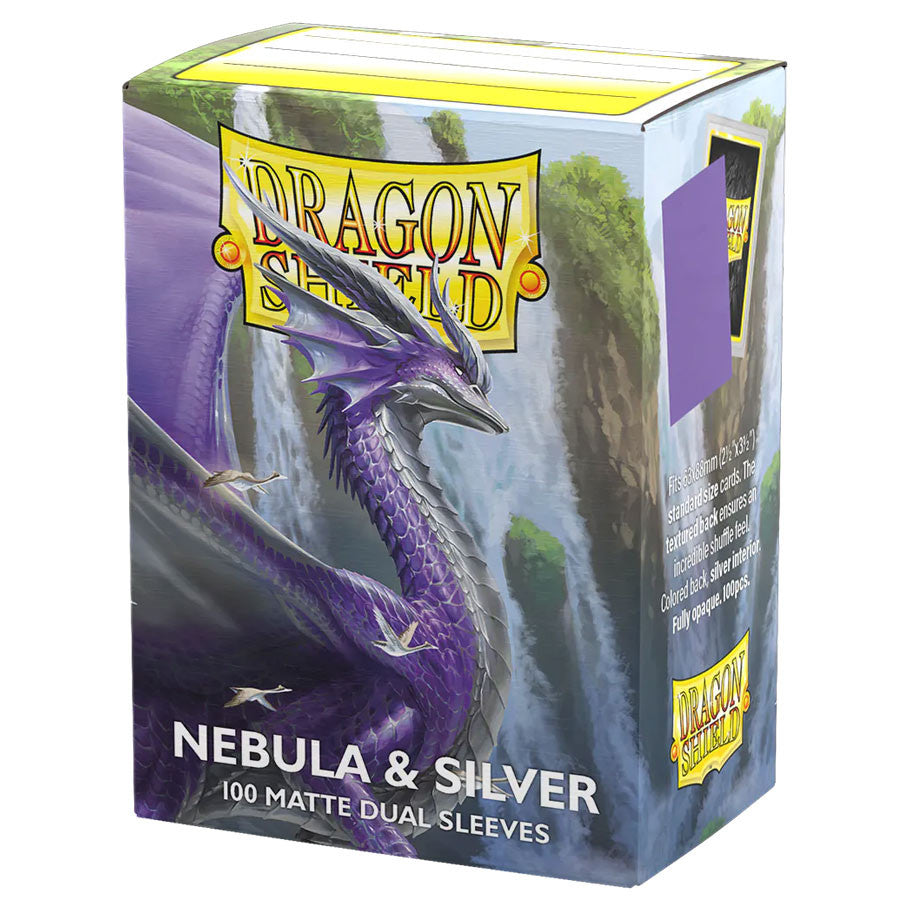 Dragon Shield Dual Matte - Nebula & Silver
