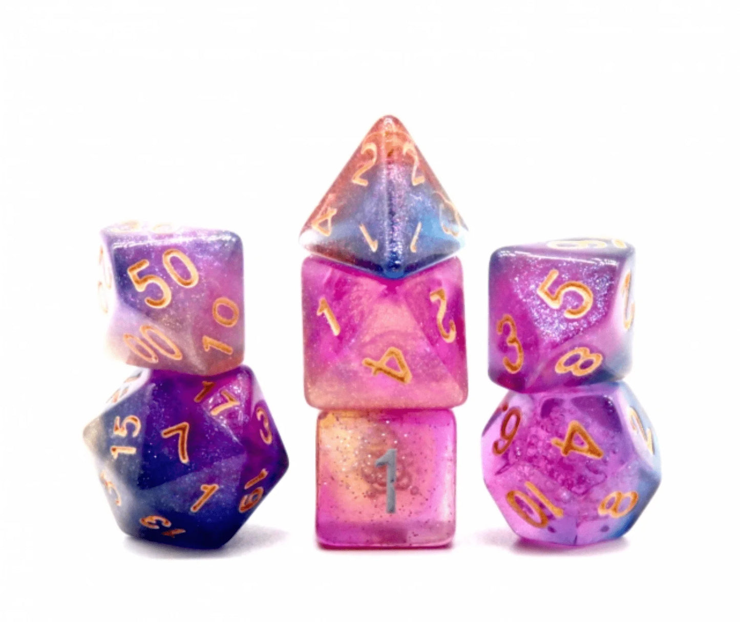 Andromeda's Nebula Dice Set