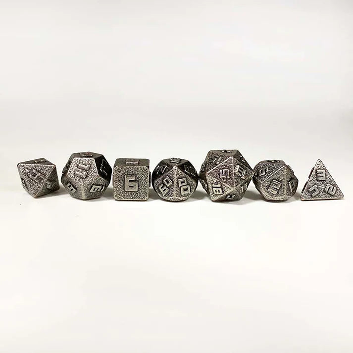 Hymgo Mini Metal RPG Dice Set