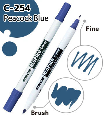 Deleter Brand Markers Blue Bundle