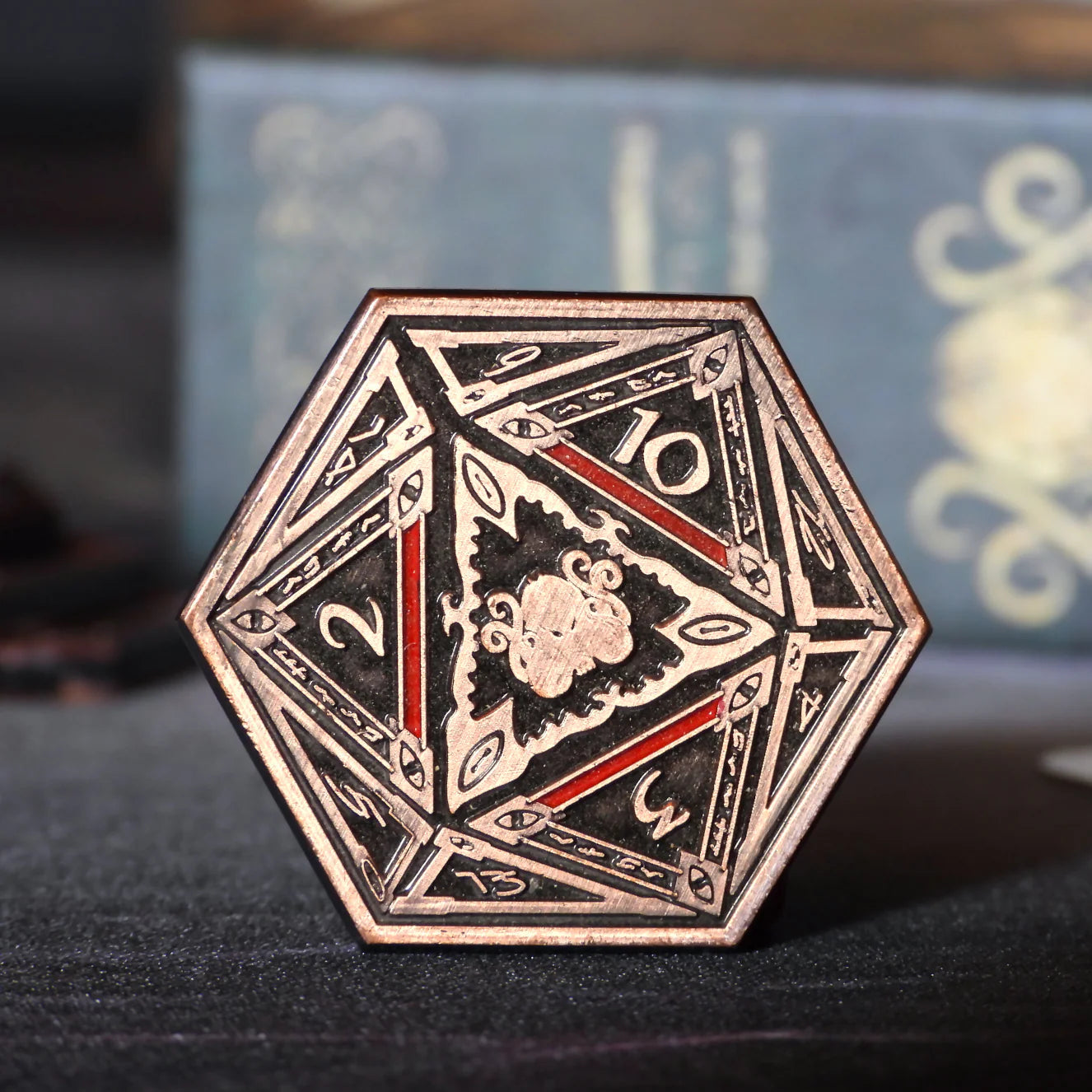Cthulhu d2 Coin Copper