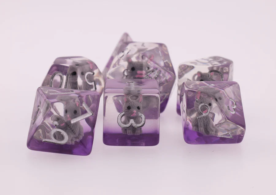 Cozy Cat Dice Set
