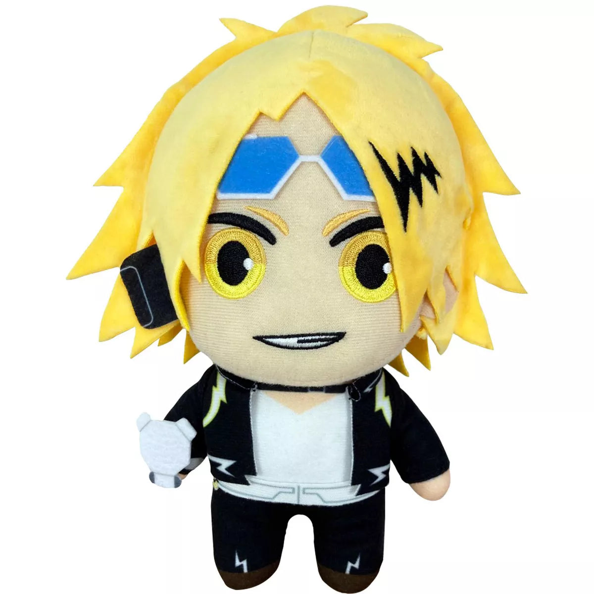 GREAT EASTERN ENTERTAINMENT CO MY HERO ACADEMIA S3- Denki KAMINARI HERO COSTUME PLUSH H8"