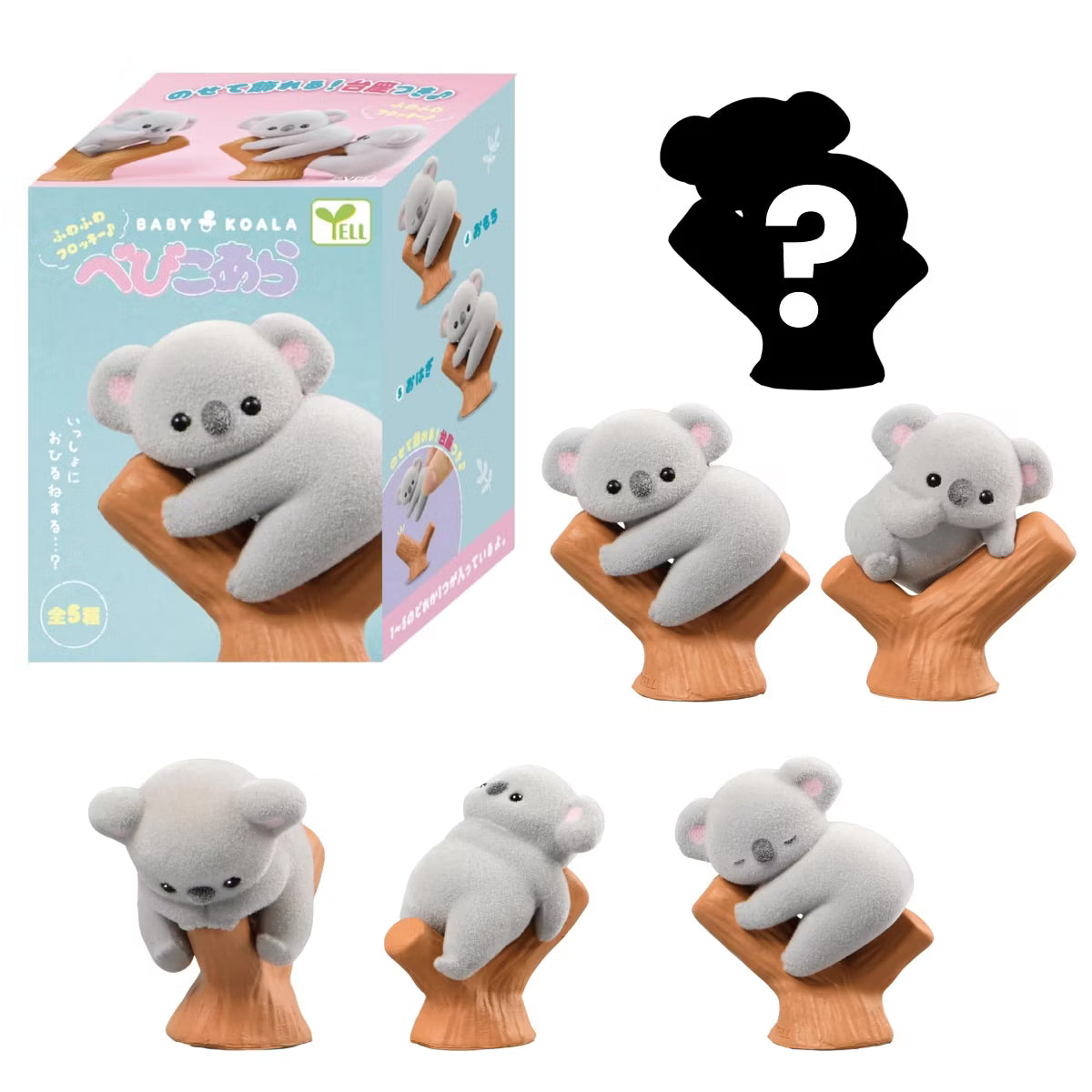 Little Buddy LLC Baby Koala Blind Box Flocked Mini Figure | One Random