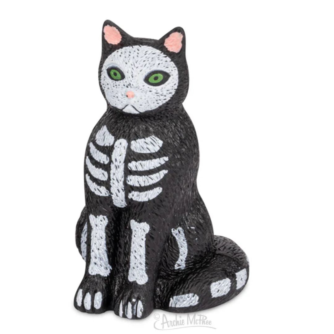 "Goth Cats" Skeleton cat