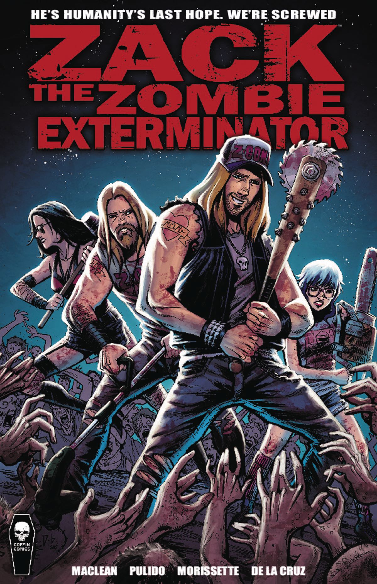 Zack Zombie Exterminator Graphic Novel (Mature)