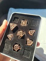 7 Piece RPG Set Mythica Copper Onyx