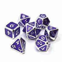 7 Piece RPG Set Mythica Platinum Amethyst