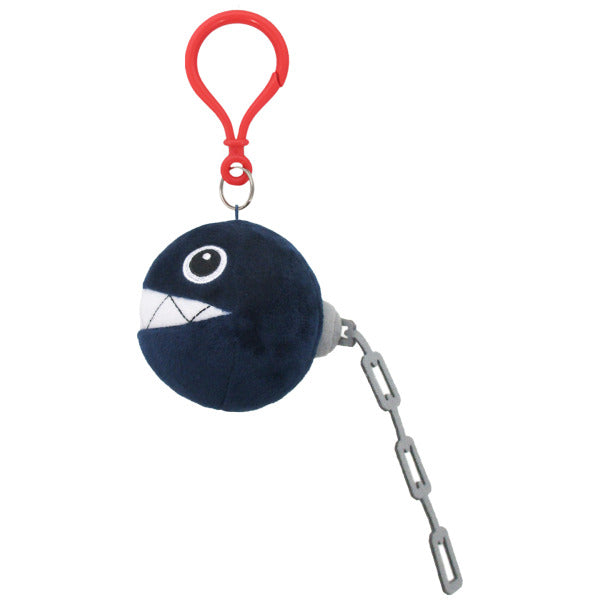 Super Mario Series - Chain Chomp 4" Plush Dangler