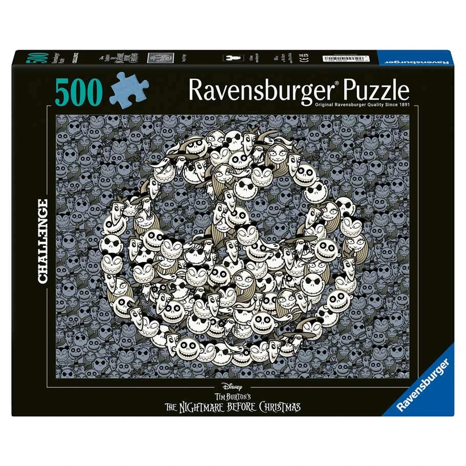 Nightmare Before Christmas 500 Piece Challenge