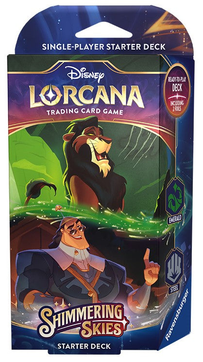 Disney Lorcana Shimmering Skies Decks
