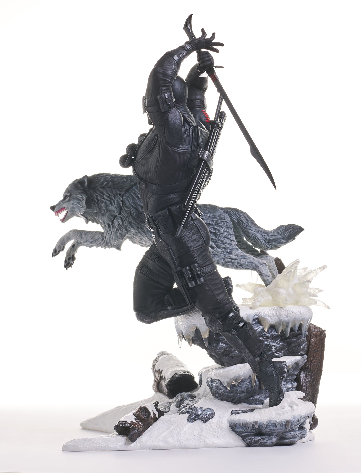 GI JOE GALLERY SNAKE EYES PVC STATUE