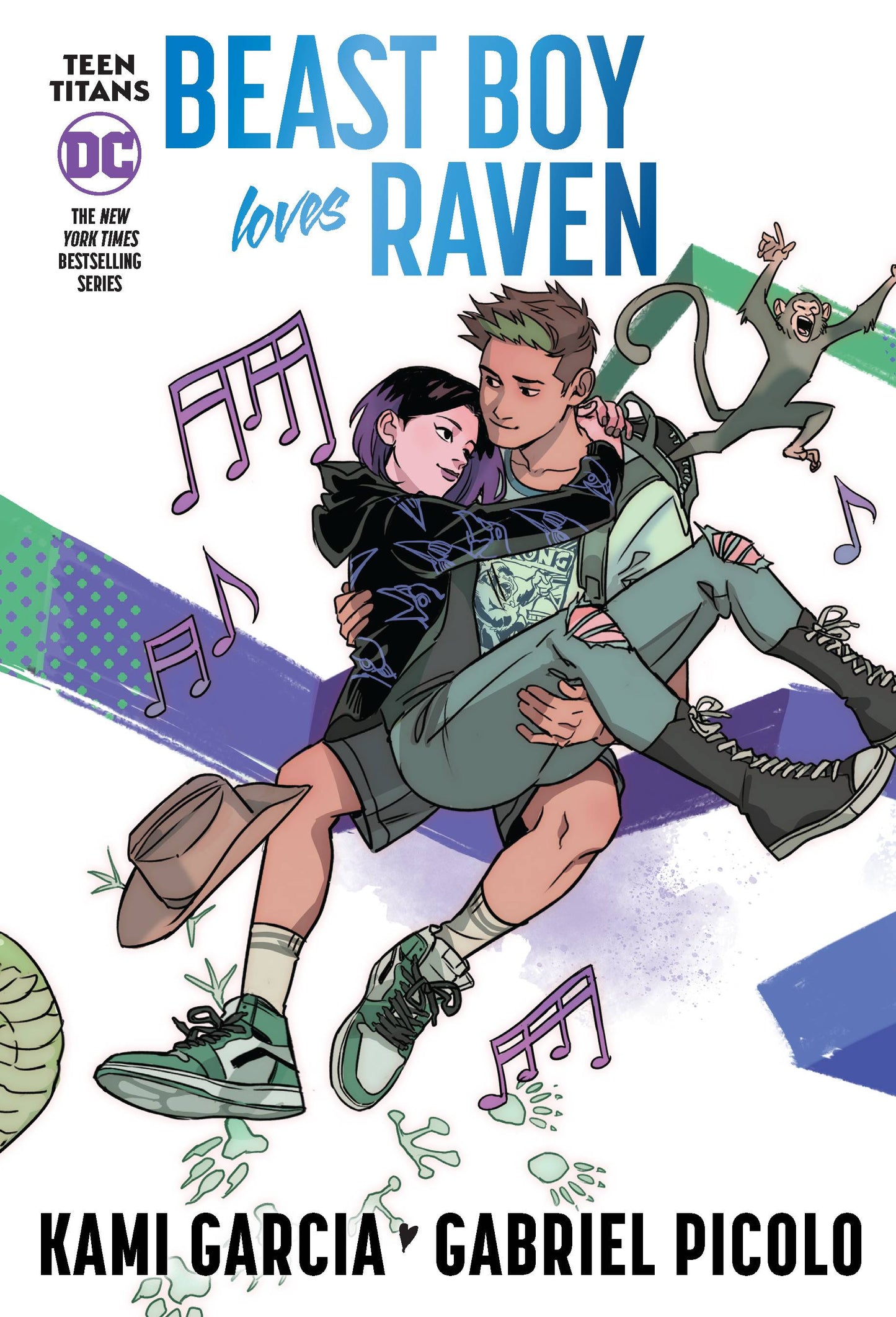 TEEN TITANS BEAST BOY LOVES RAVEN TP CONNECTING CVR ED