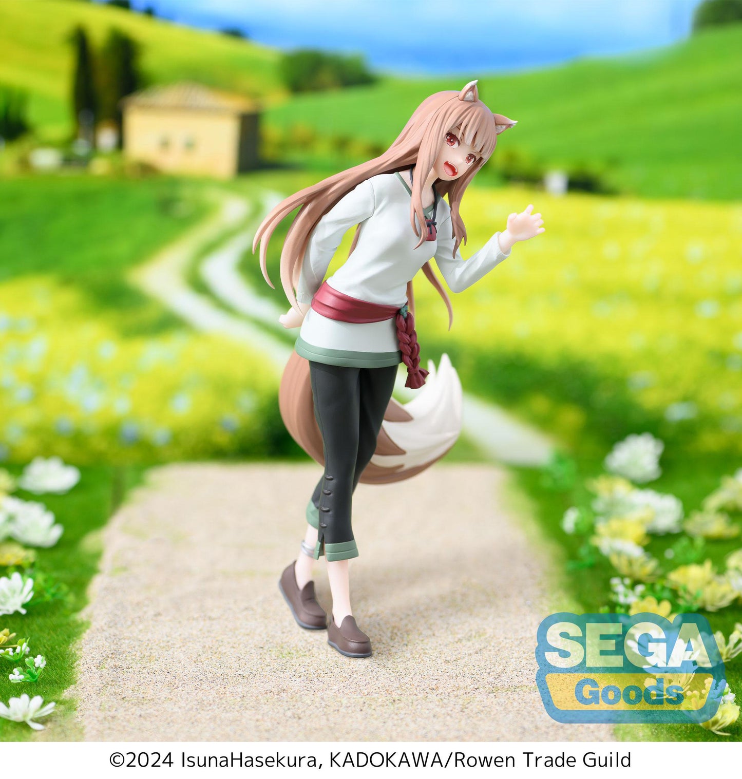 SPICE AND WOLF MERCHANT MEETS DESKTOP X DECORATE HOLO FIG (N SEGA