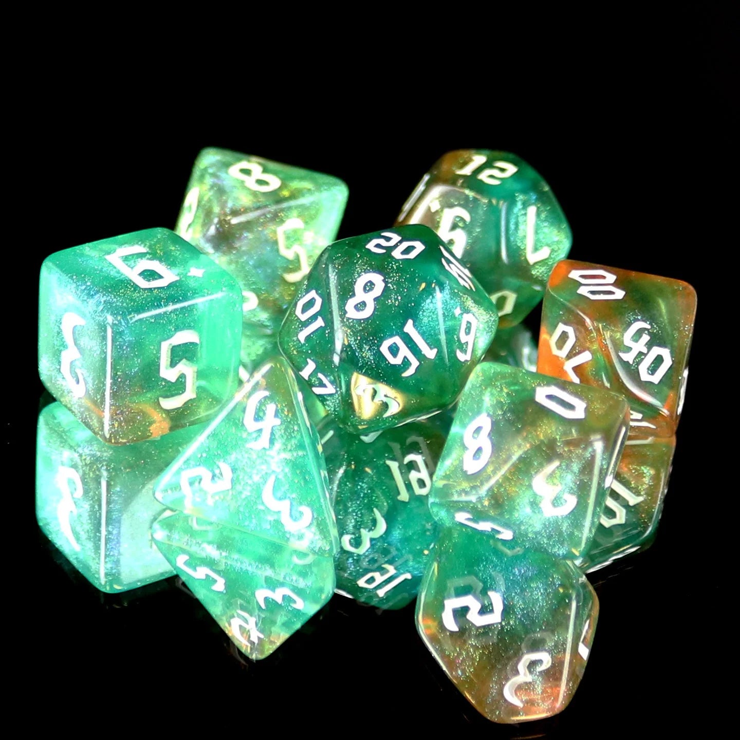 Tranquil World Dice Set