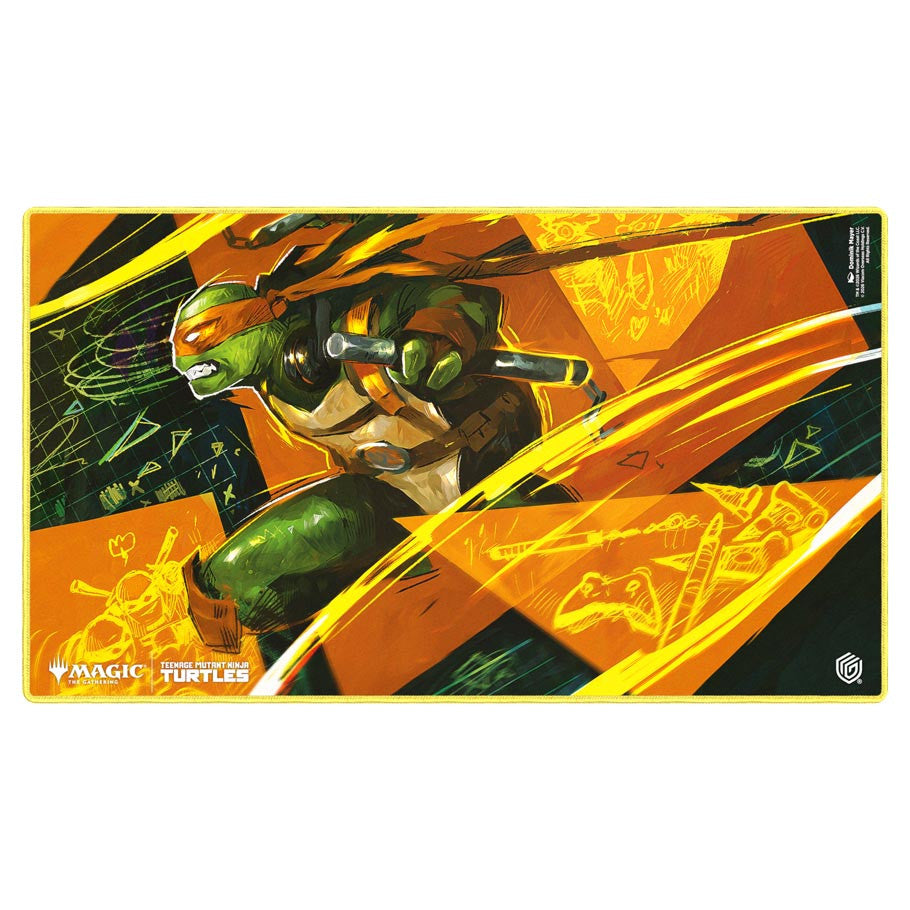 Playmat: Magic the Gathering: Teenage Mutant Ninja Turtles: Michelangelo’s Technique