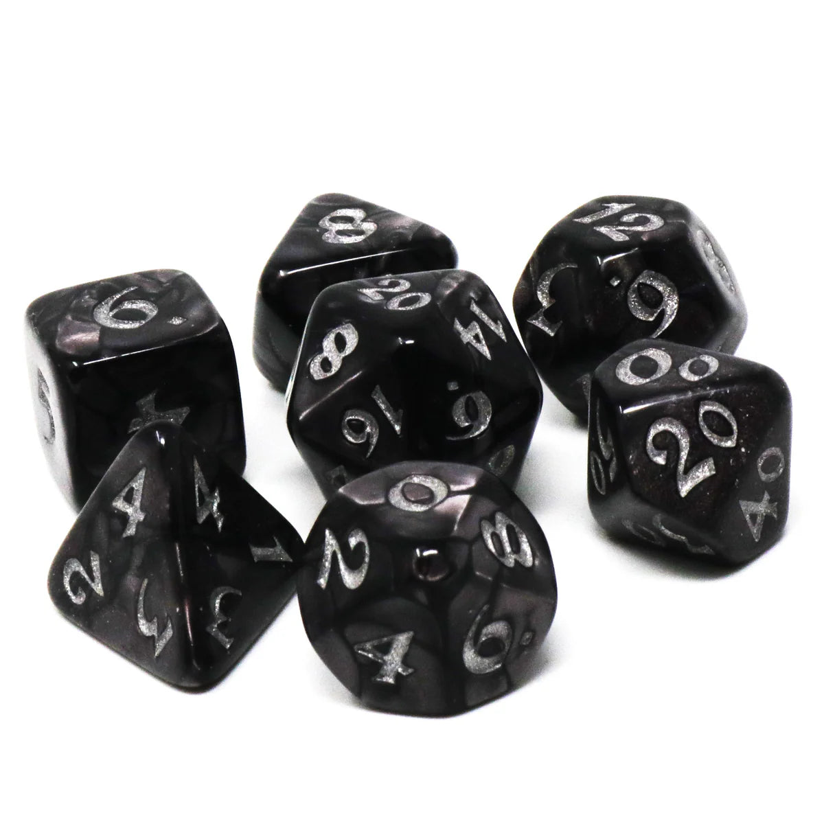 7pc Rerolls-Re-vive Recycled Dice