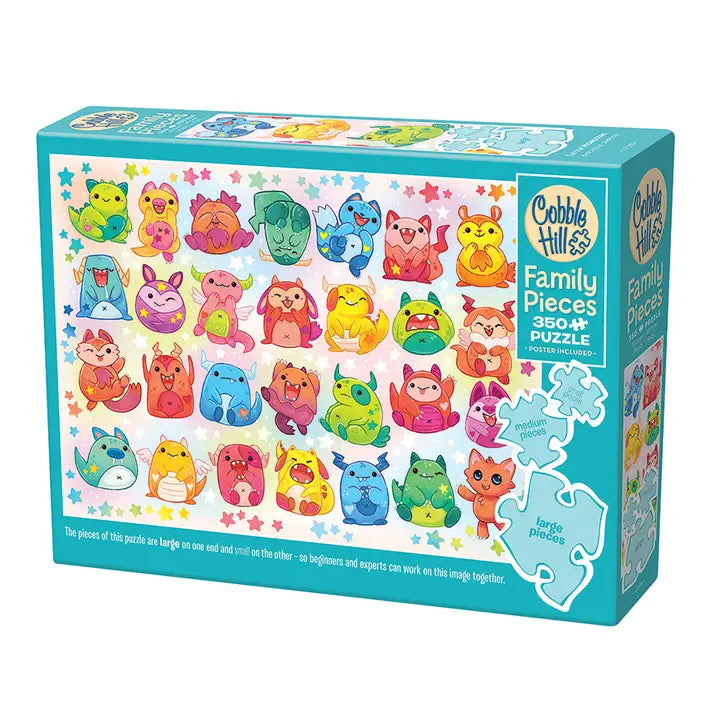 Little Monsters (Family) 350 Piece Cobble Hill Puzzle
