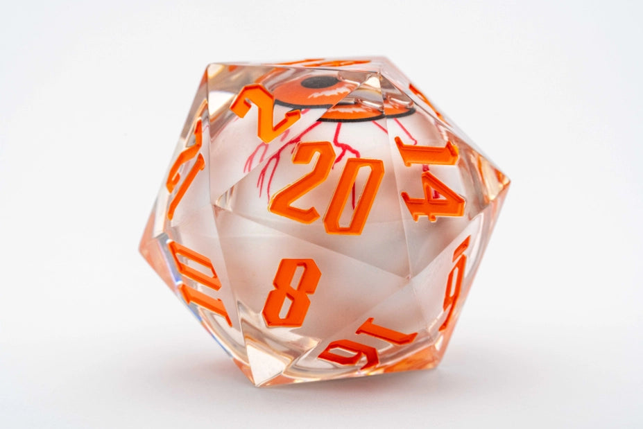 Crazy Moving Eyeball Mammoth Liquid Core D20