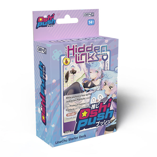 Oshi Push TCG: Gen Two Hidden Links Linechu