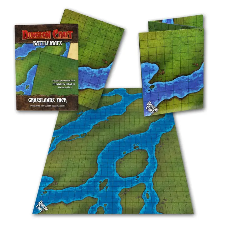 Dungeon Craft Battlemaps Grasslands Pack