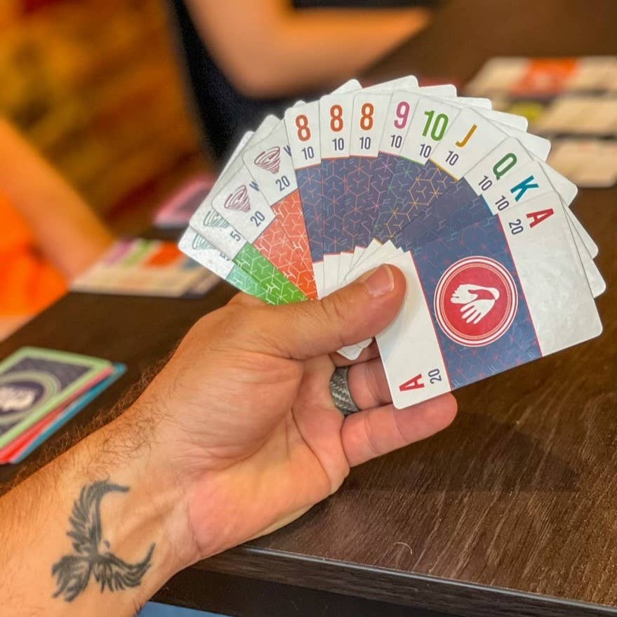Hand & Foot Remastered Card Game 8 Players- 14+ - Great Gift
