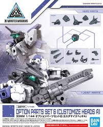 1/144 30MM Optional Parts Set 6 (Customized Head A)