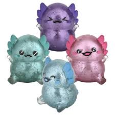 Squish Sticky Axolotl