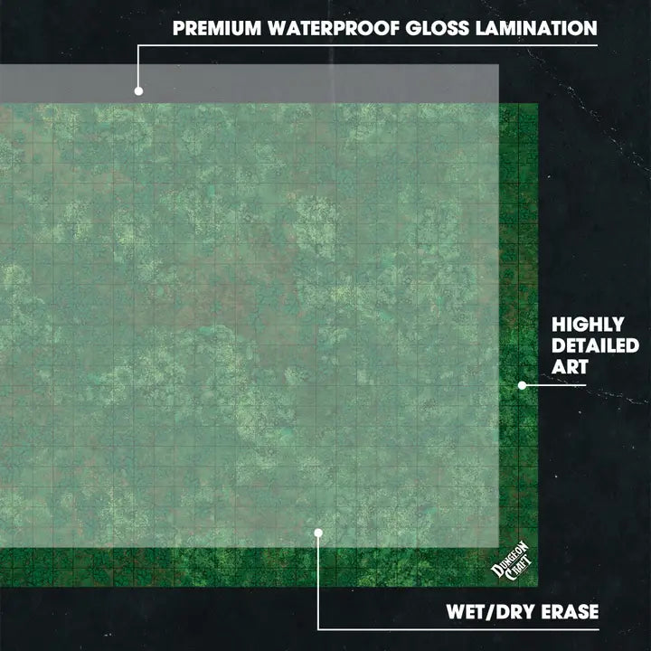 Dungeon Craft Battlemaps Jungle Floor Pack