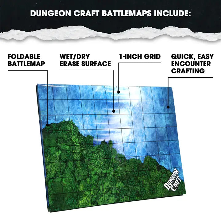 Dungeon Craft Battlemaps Jungle Floor Pack