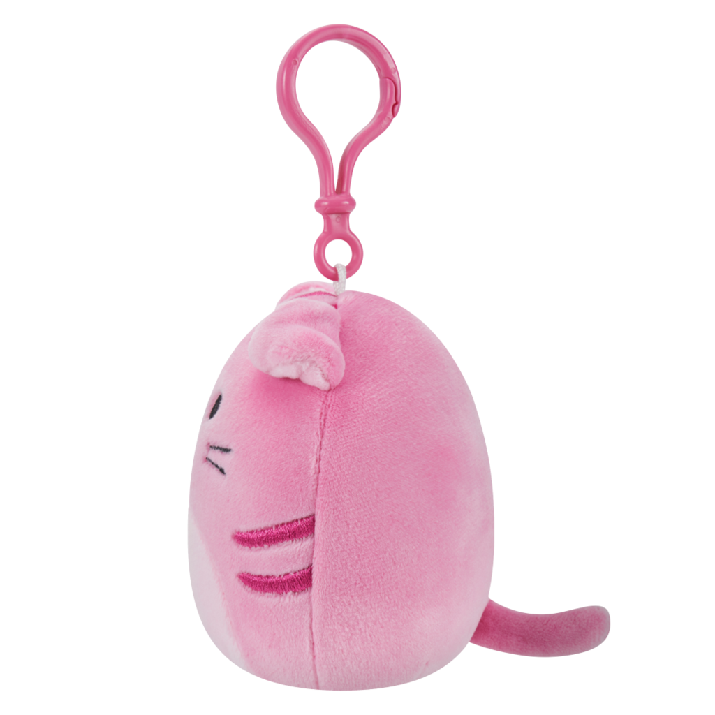 Squishmallows 3.5" Clip On Geraldine The Cat