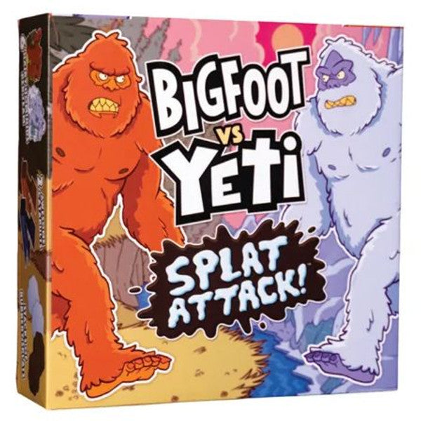 Bigfoot vs Yeti Splat Attack!