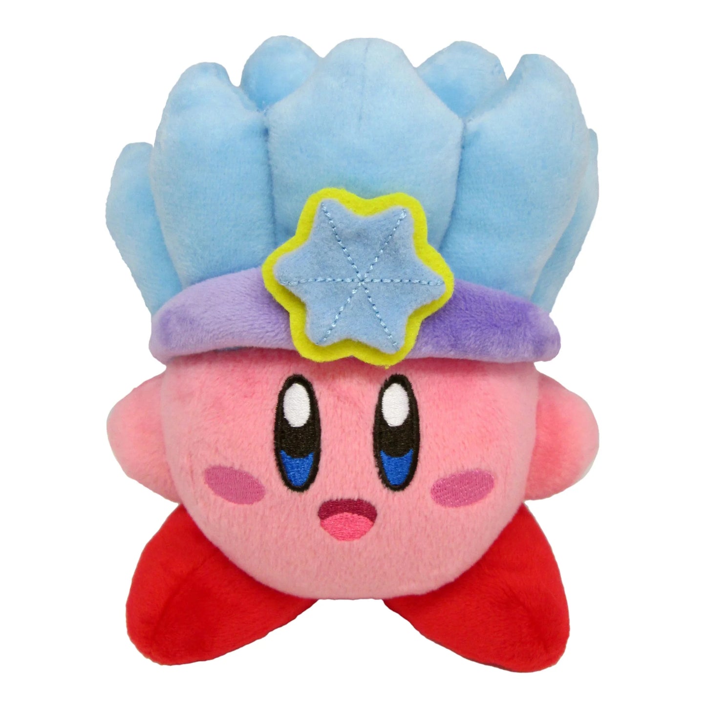 Little Buddy Kirby's Adventure All Star Collection Ice Kirby Plush, 6"