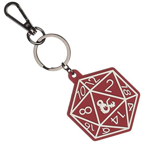 Dungeons & Dragons 20-Sided Dice Keychain