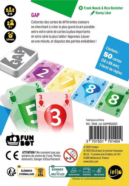 Gap Card Game