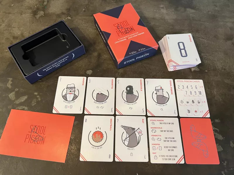 Stool Pigeon Card Game