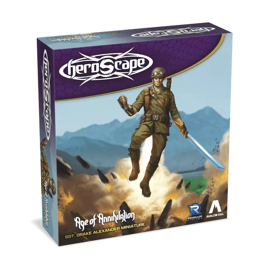 Heroscape: Age of Annihilation - Sgt. Drake Alexander Miniature
