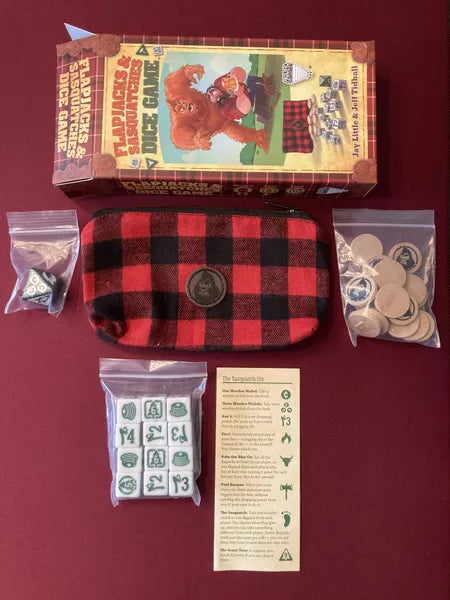 Flapjacks & Sasquatches Dice Game