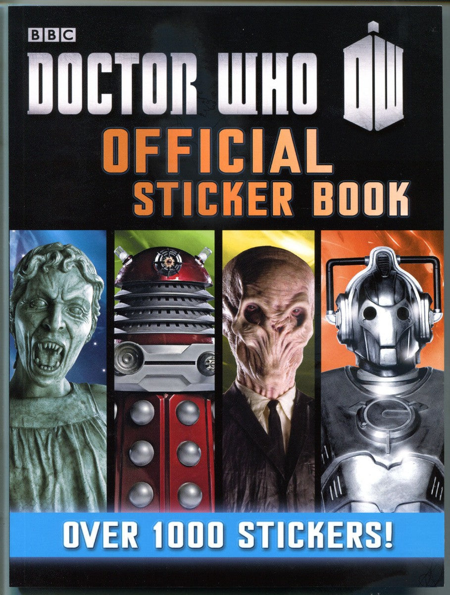 Doctor Who Official Sticker Book Softcover