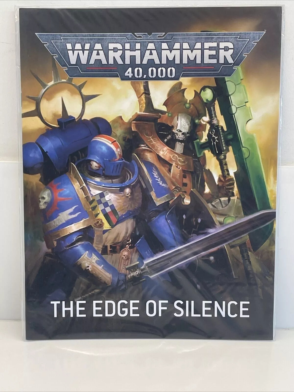 40K Space Marine and Necron - Indomitus The Edge of Silence Lore