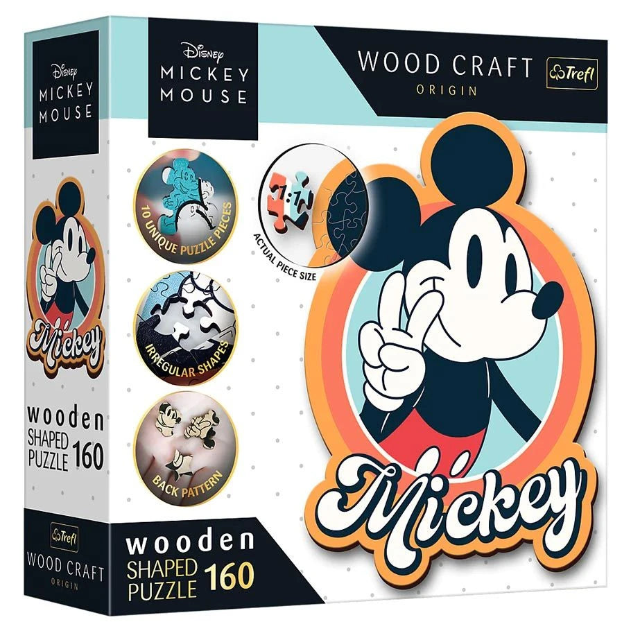 Disney Mickey Wooden Shape 160 Piece