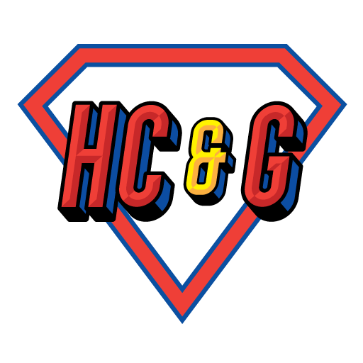 "Hometown Comics & Games" Logo